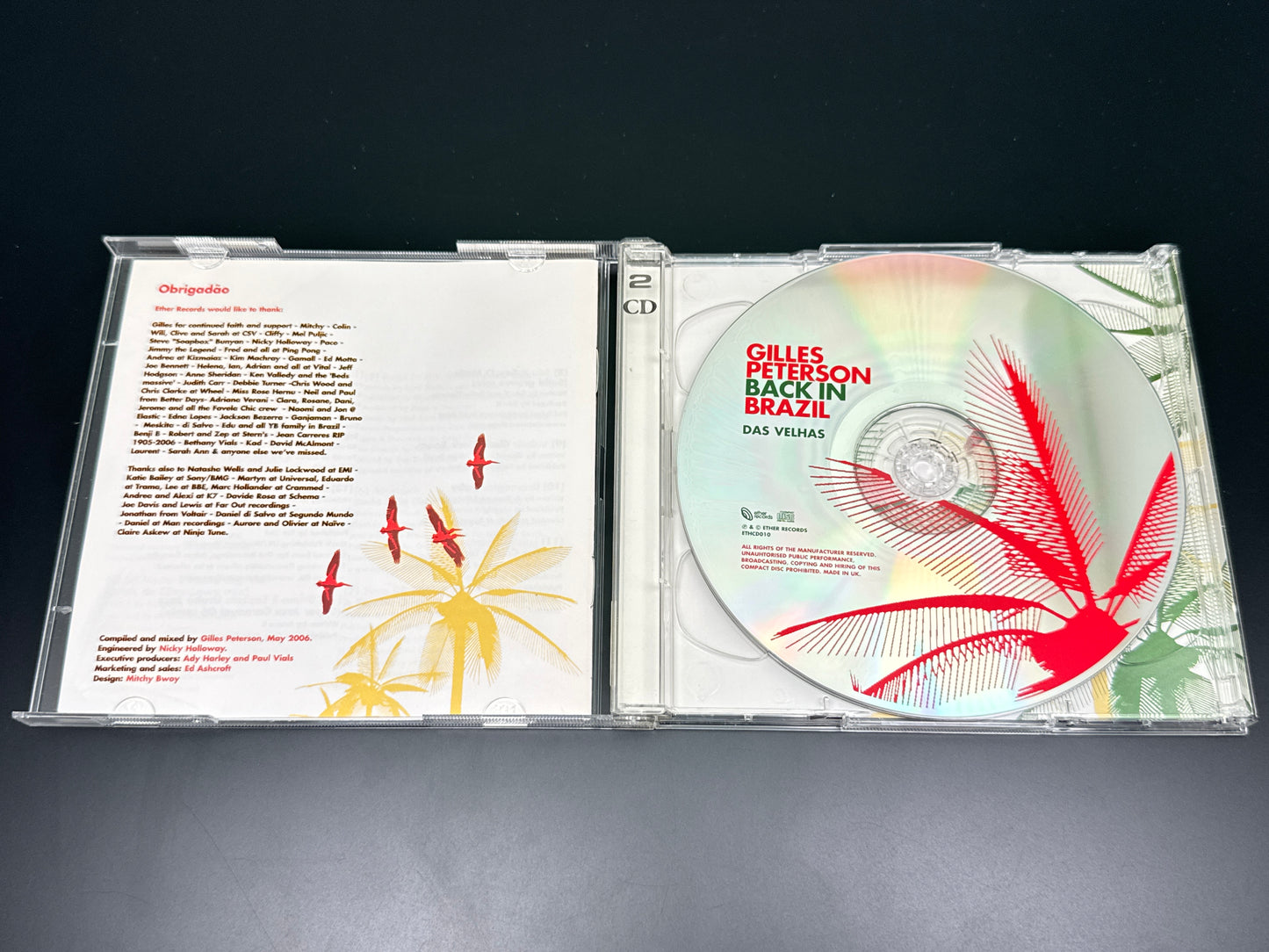 Gilles Peterson Back In Brazil 2CD ETHCD010
