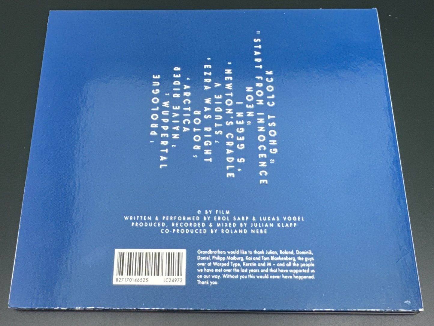 Grandbrothers Dilation CD FILM CD001