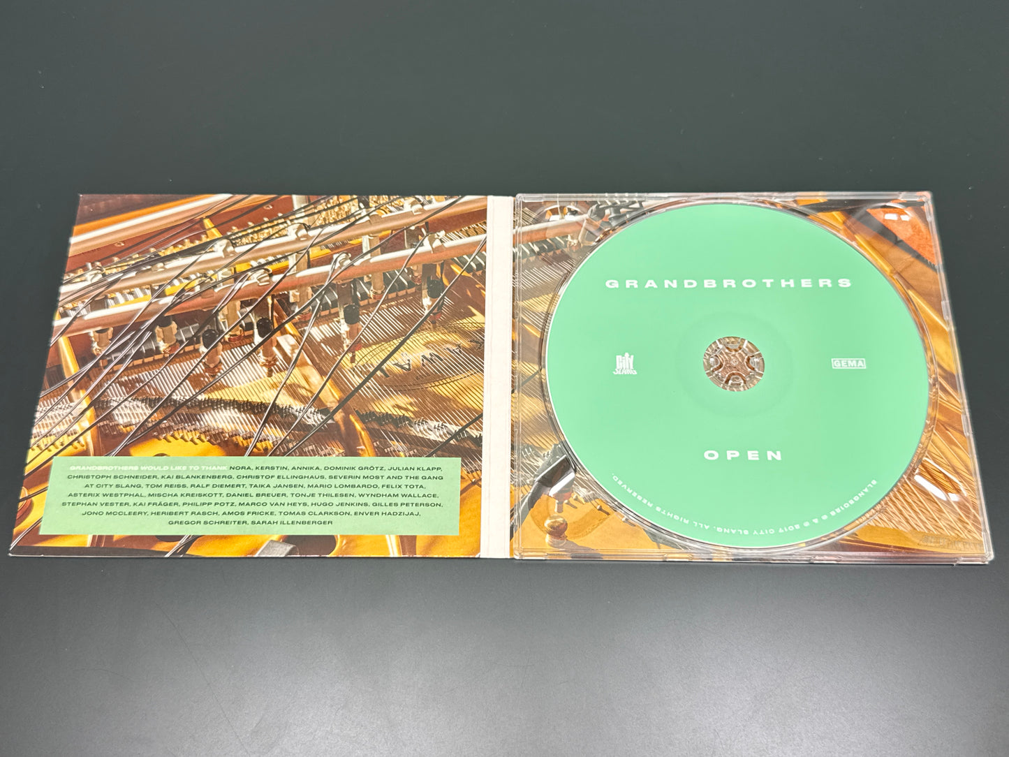 Grandbrothers Open City Slang CD SLANG50126