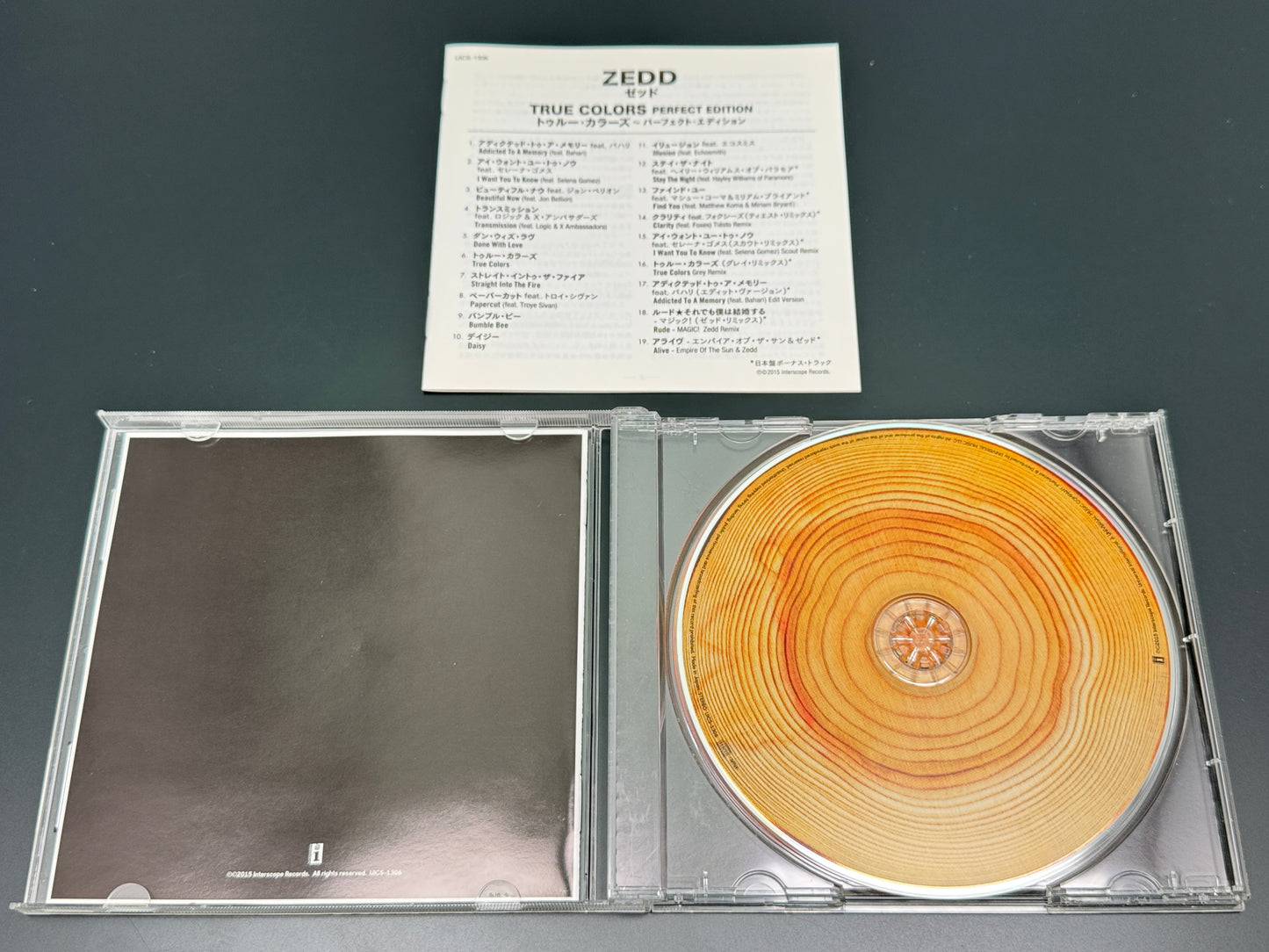 Zedd True Colors Perfect Edition Japan Import CD w/8 Bonus Trks UICS-1306