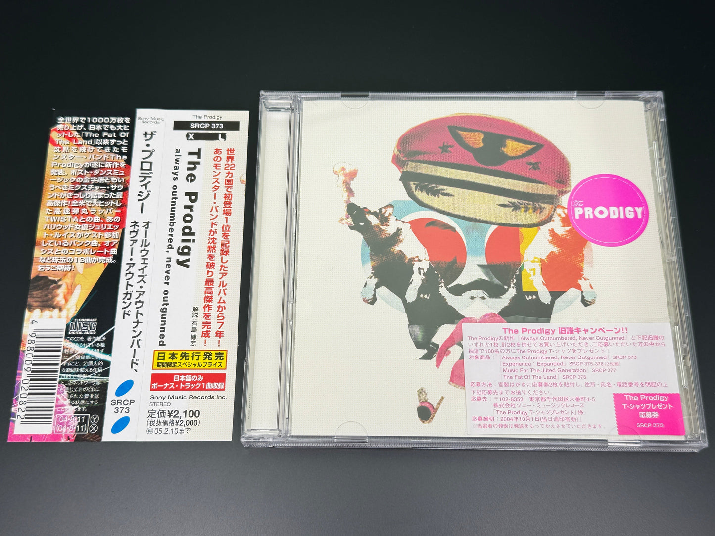 The Prodigy Always Outnumbered, Never Outgunned Japan Import Bonus Track+1 SRCP-373