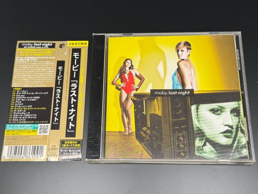 Moby Last Night Japan Import Bonus Track+1 TOCP-66772