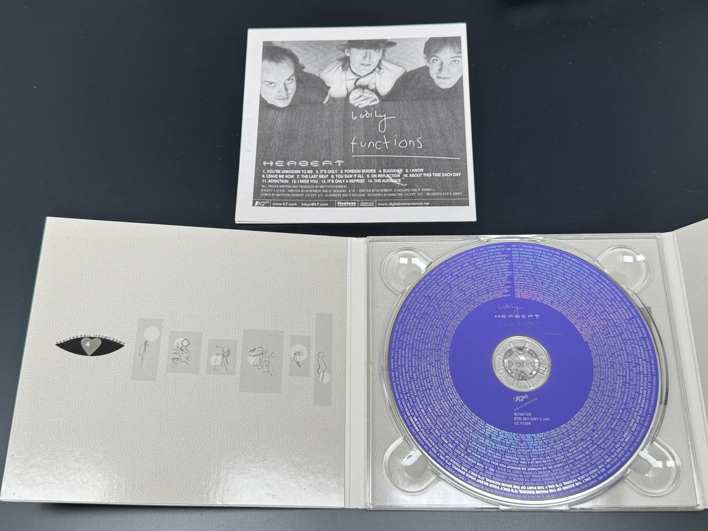 Herbert Bodily Functions Japan Import Matthew Herbert !K7097CDJ