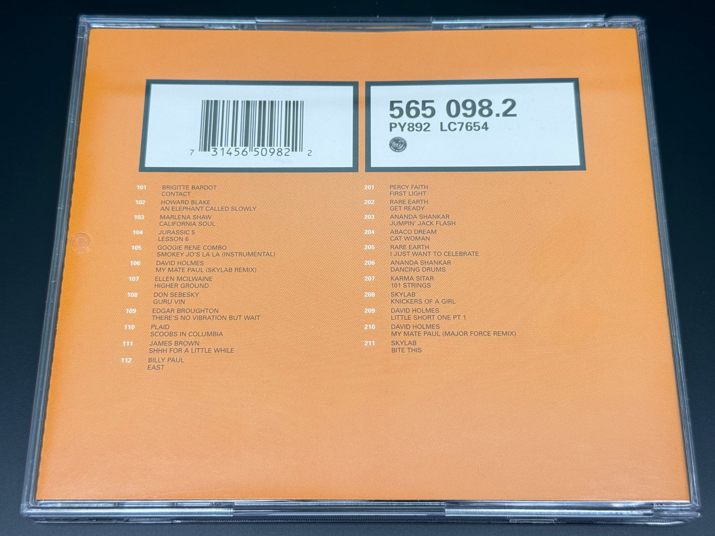 David Holmes Essential Mix 98/01 2CD
