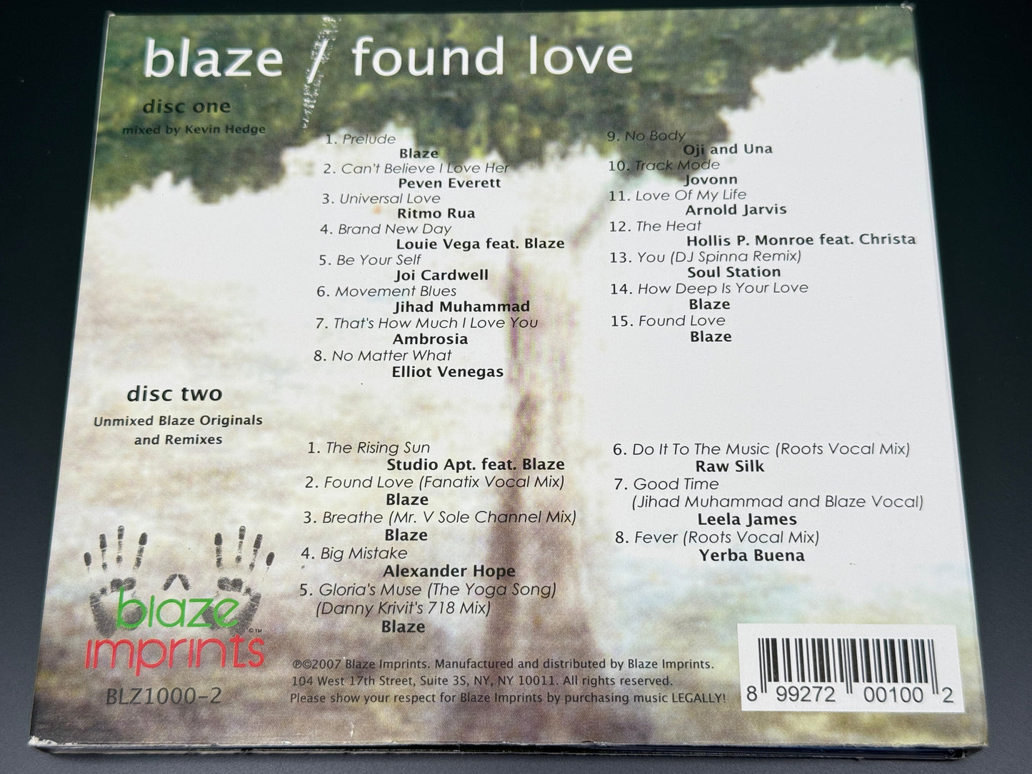 Blaze Found Love BLZ10002 [2CD]