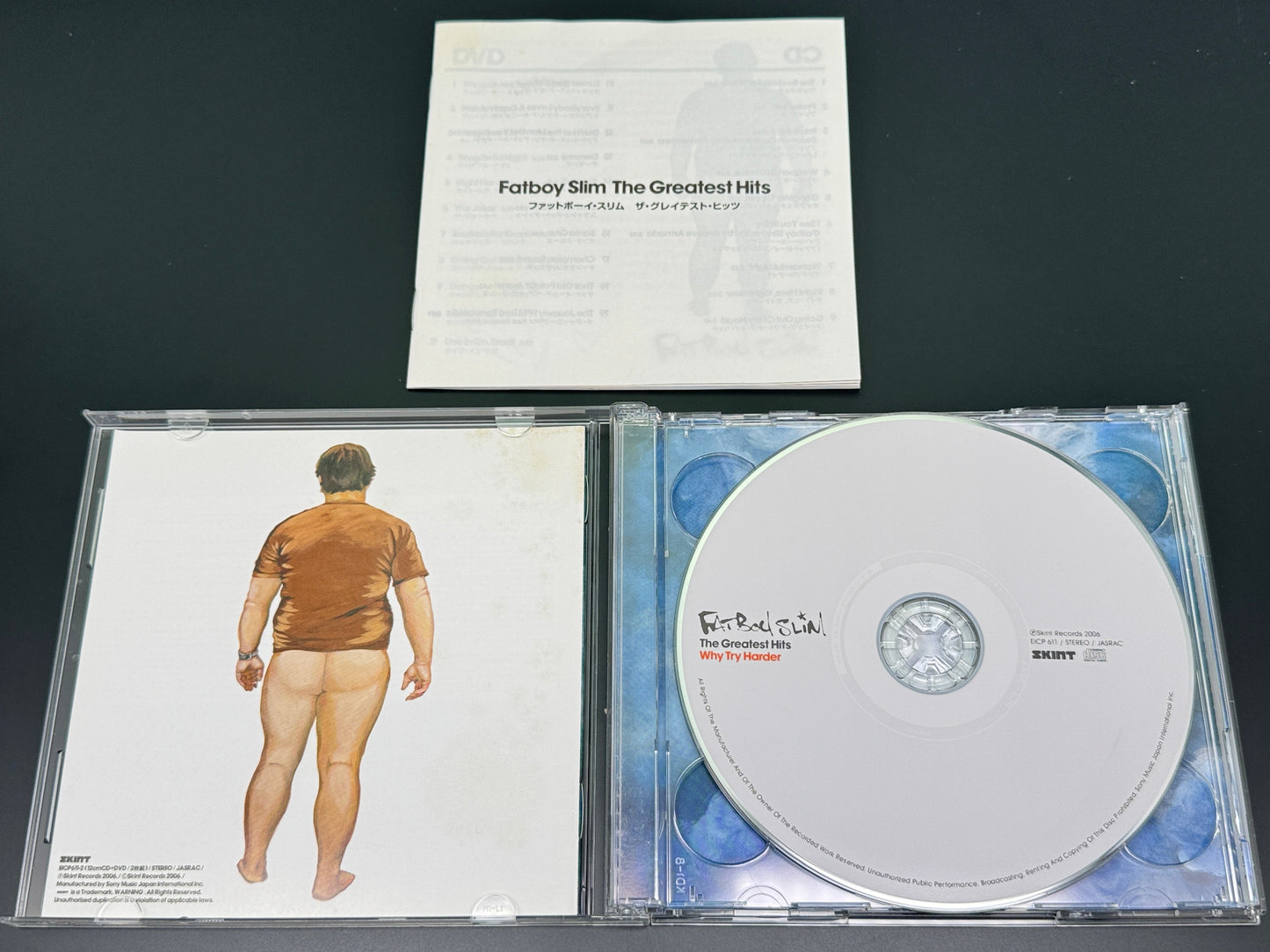Fatboy Slim Greatest Hits Japan Import EICP-611/2 CD+DVD