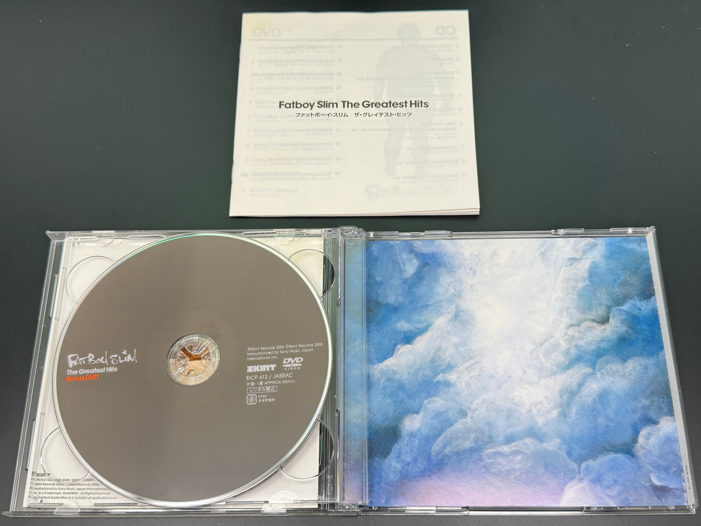 Fatboy Slim Greatest Hits Japan Import EICP-611/2 CD+DVD