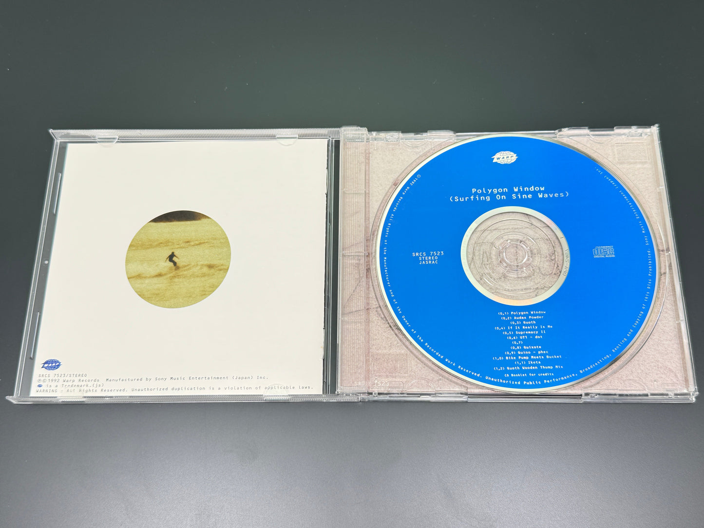 Polygon Window Surfing On Sine Waves AFX Aphex Twin Japan Import