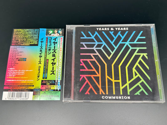 Years & Years Communion Japan Import CD Bonus Tracks Gryffin Remix